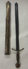 Antique Sword Handmade VIKING Hilt Period Piece Old Rare Collectible 38' picture