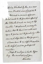Lord Aberdeen Signed Letter American Privateers George Hamilton-Gordon Earl picture