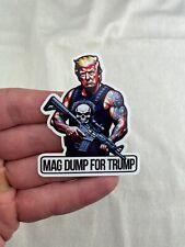 MAG DUMP FOR TRUMP - Small  Sticker - 2024 Republican Presidential Election picture