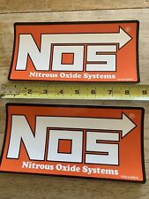 N O S Racing contingency, Decal  NHRA, NASCAR picture