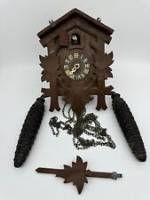 Vintage Wooden West German Cuckoo Clock Parts picture