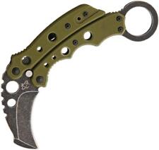 Mantis Vuja De Karambit Green Folding Pocket Knife G-10 Handles MK4GSW picture