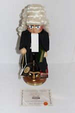 Steinbach Kurt Adler Nutcracker The Barrister Signed Limited Edition 0530/5000 picture