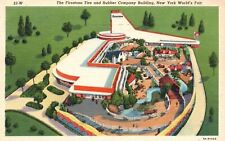 Vintage Postcard 1939 Firestone Tire & Rubber Company New York World's Fair NY picture