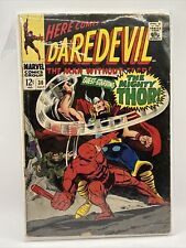 Marvel Daredevil #30 silver age comic book 1967 Colan art Lee story Mighty Thor picture