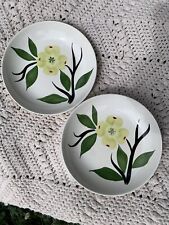 Vintage Dixie Dogwood By Joni China Hand Painted Salad Bowls 8” Set Of 2 picture