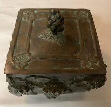 Maitland Smith Bronze Box Circa 1980’S picture