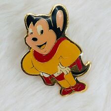Vtg 1993 Viacom Mighty Mouse Cartoon Enamel Lapel Pin picture