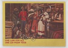 1973 O-Pee-Chee Royal Canadian Mounted Police One Law For All #54 2a2 picture