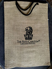 The Ritz Carlton Laguna Niguel Burlap decorative bag  13 1/2” x 9 1/2” picture