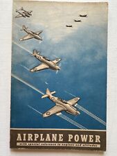 1943 Book- Airplane Power By General Motors picture