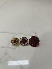 Set Of FDNY Union Pins UFA/ NY State Professional Firefighters Assoc. picture