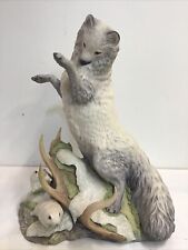 Rare Large Magnificent Cybis Arctic Fox Sculpted by Chuck Oldham Limited / 100 picture