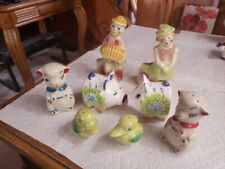 Vintage Lot 4 Pair Of Salt And Pepper Shakers  Japan picture