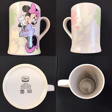 Authentic Disney Store Minnie Mouse Flowers Pearlised Disney Mug Disneyana.. picture
