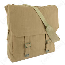 British 37 Pattern Large Pack in Khaki Canvas Webbing - Military Army Surplus picture