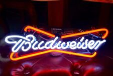 Budweiser Bud Beer Bar Bottle Beer Bar Club NEON Light Sign Wall Decor 13