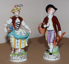 2 Dresden Potschappel Carl Thieme Porcelain Figurine Modeled in Meissen #5 & #20 picture