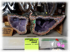 8.5 LB RARE WHOLE PURPLE AMETHYST QUARTZ CRYSTAL DRUZY GEODE from MOROCCO picture