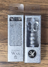 Gartner Studios 4ct Sealing Wax and Monogram Letter M Stamper - Read picture