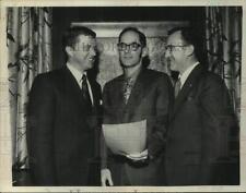 1972 Press Photo Fred G Field, Jr; Myron Mooradian & William M Champine picture