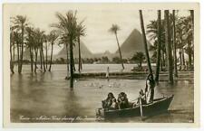 c1920s Egypt Cairo Native Scene during the Inundation Real Photo picture