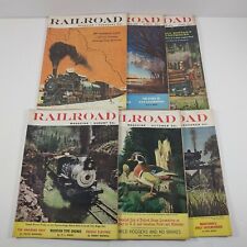 Vintage Lot 0f 6 1959 Railroad Magazine picture