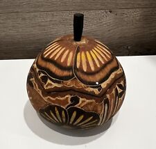Beautiful Ten Thousand Villages Bountiful Gourd Box Hand-crafted In Peru picture