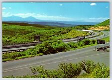 New Mexico Raton Pass on Interstate 25 Vintage Postcard Continental picture