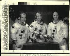 1975 Press Photo Apollo Astronauts Donald Slayton, Vance Brand, Thomas Stafford picture