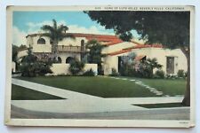 Beverly Hills CA California Home of Lupe Velez Actress & Singer Postcard D2 picture