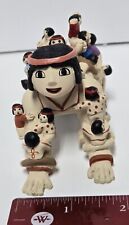 Vintage Native American Storyteller Hand Painted With 25 Children Figurine  picture