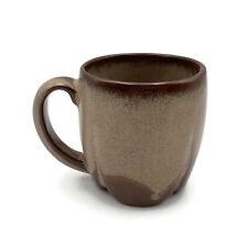 Vintage Frankoma C6 Brown Satin Coffee Mug picture