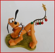1996 Walt Disney Classic Collection PLUTO-Pluto Helps Decorate Ornament N in box picture