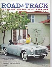 1959 JUNE Road & Track car magazine Lancia Appia Convertible European Imports VG picture