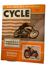 Cycle March 1954 Vintage Magazine picture