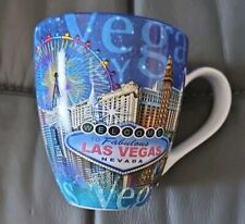 Las Vegas Nevada Welcome Sign Strip Ceramic Large Coffee Cup Mug Colorful NEW picture