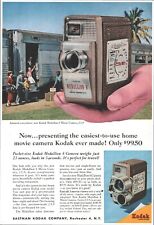 1957 Kodak Medallion 8mm Movie Camera Vintage Original Magazine Print Ad picture