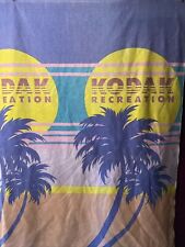 Vintage Kodak Recreation Blanket Made In Usa picture