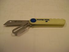 Vintage Wichard Inox France Folding Knife w/Glow Handle Boat Sailing  -clepp24 picture
