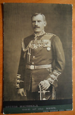 Major-General Sir Hector Archibald MacDonald died March 25, 1903 postcard picture