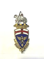 Vintage LAPEL PIN, US Army Corps Crest, 1952 Sesquicentennial, Masonic Lodge, RI picture