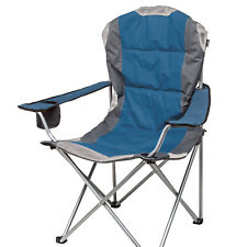 Blue Berkley Padded Chair High Back Relaxer Indigo - Camping picture