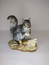 Vintage 1982 Masterpiece Porcelain By Homco Beautifully Detailed Gray Squirrel picture