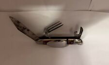 Vintage Colonial Prov USA Hobo Camp Knife w/ Spoon & Fork Antique picture