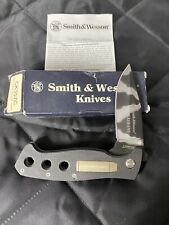 Vintage Old Retired Smith & Wesson CK 357C Bullseye Bullet Camo Pocket Knife NIB picture