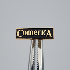 Small Comerica Bank 10k Gold - Employee Award Lapel Pin Tie Tack picture