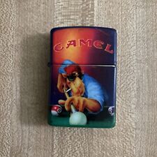 VINTAGE 1993 JOE CAMEL PLAYING POOL ZIPPO LIGHTER picture