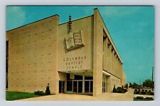 Columbus OH-Ohio, Columbus Baptist Temple, Antique, Vintage PC Souvenir Postcard picture