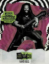 Ernie Ball - John Petrucci of Dream Theater - 2019 Print Ad picture